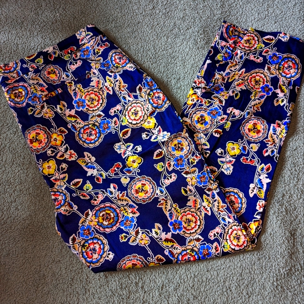 TOMMY HILFIGER floral trousers